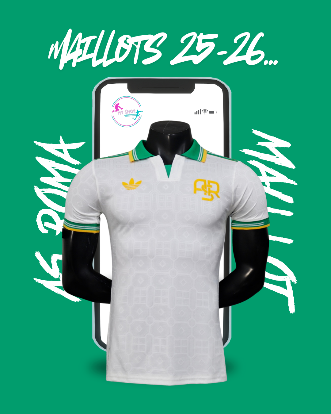 Maillot As Roma thrid