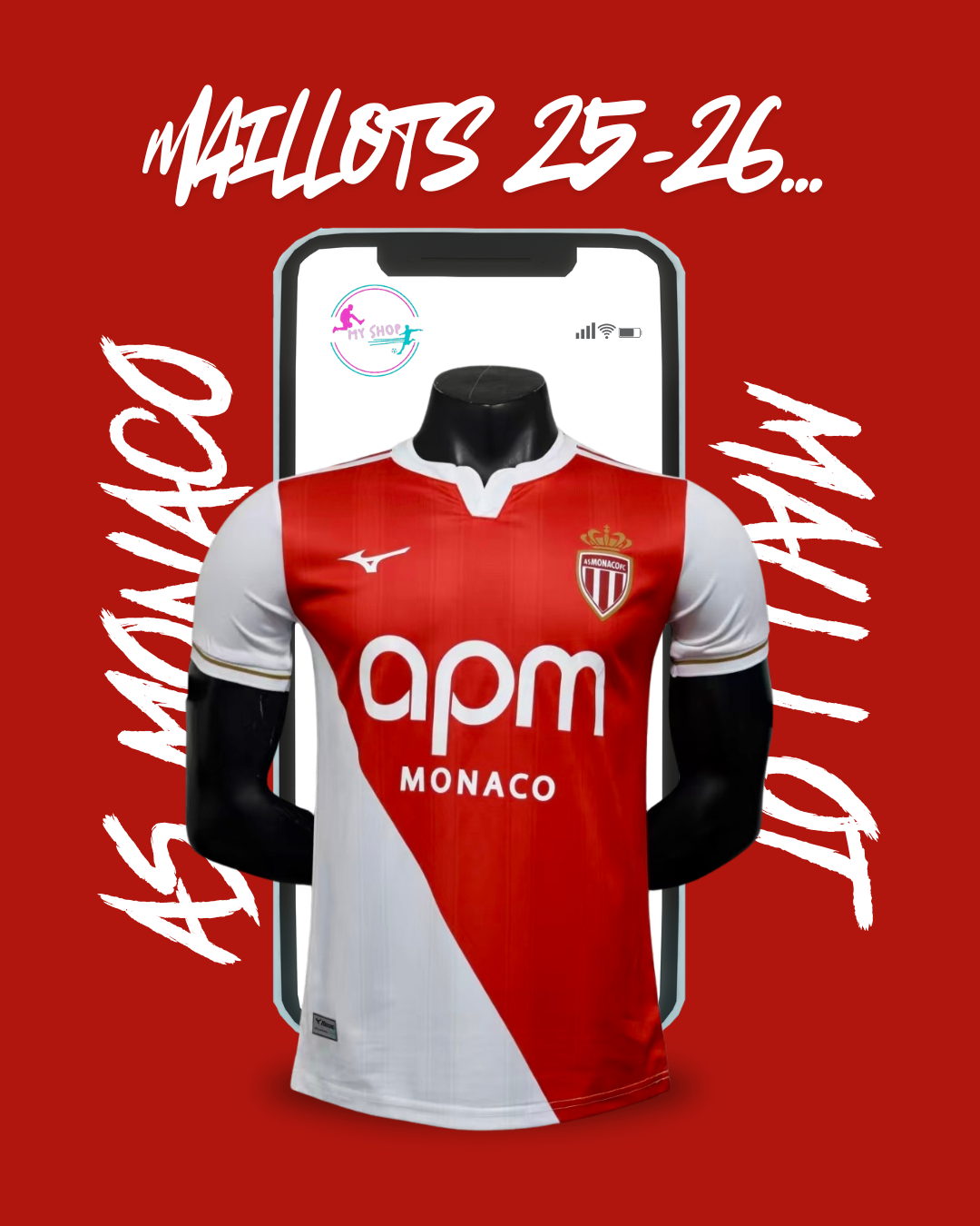 Maillot As Monaco