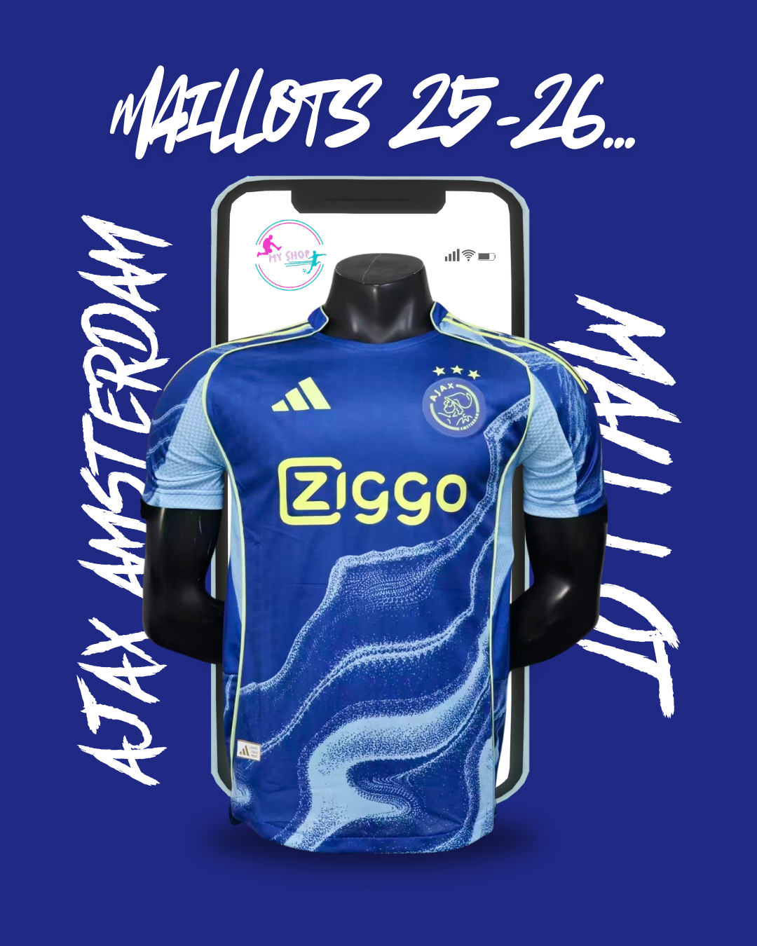 Maillot Ajax exterieur