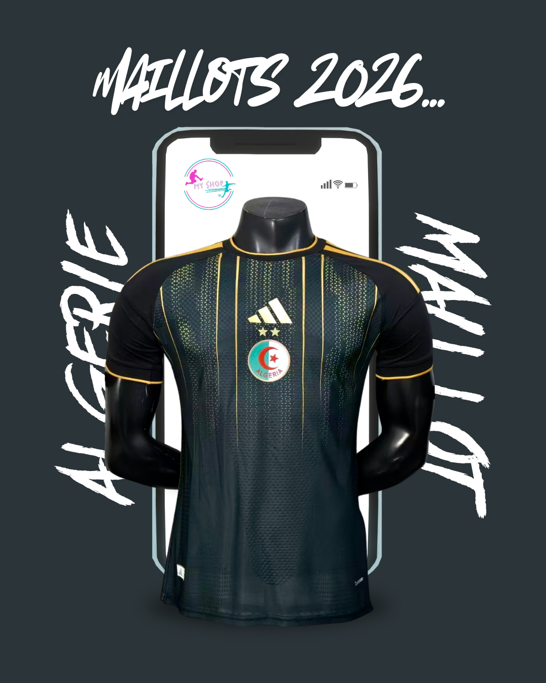 Maillot Algerie concept