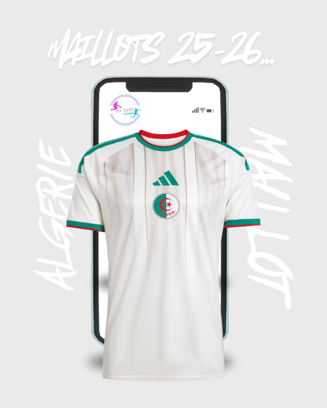 Maillot Algerie Domicile