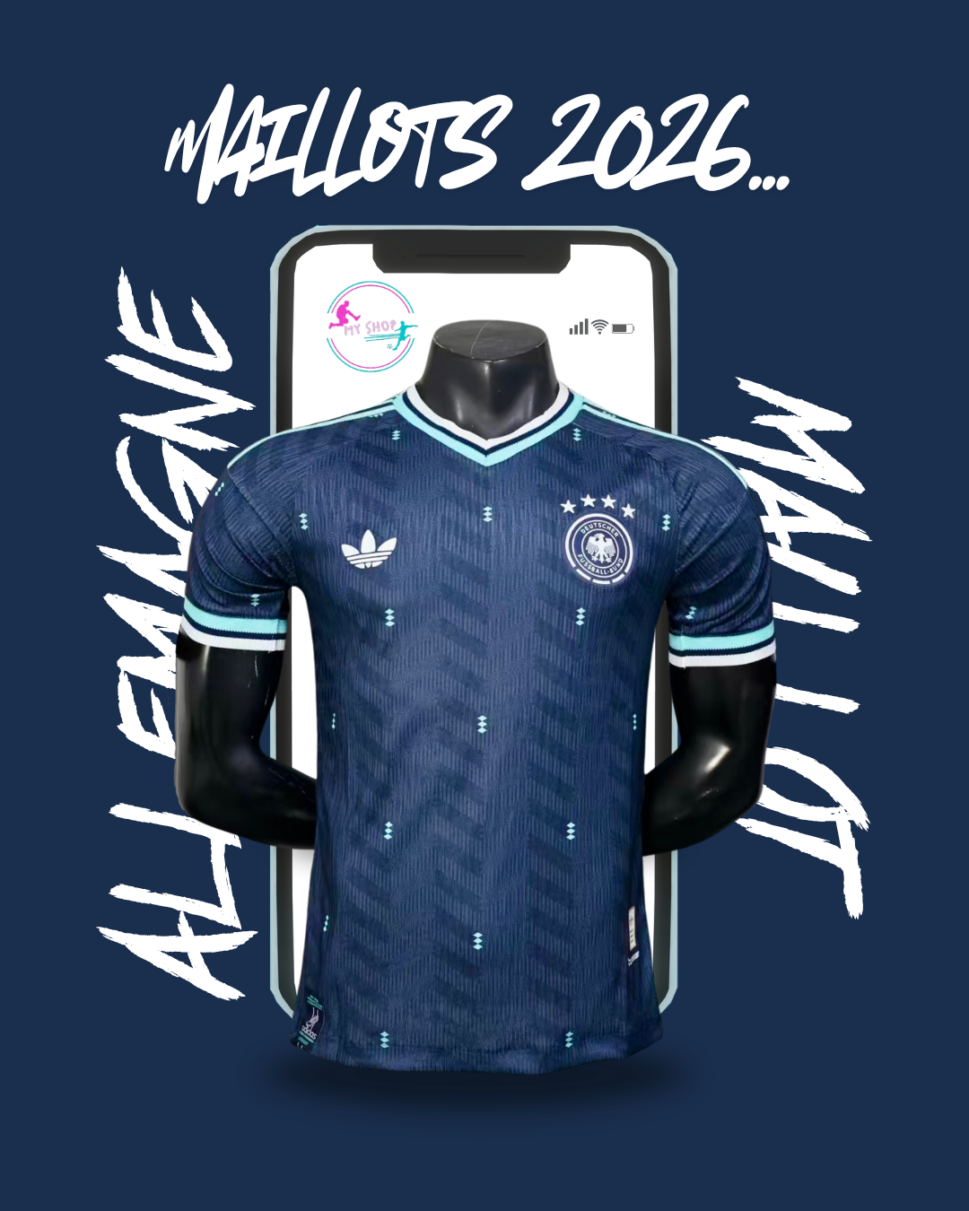 Maillot Allemagne exterieur