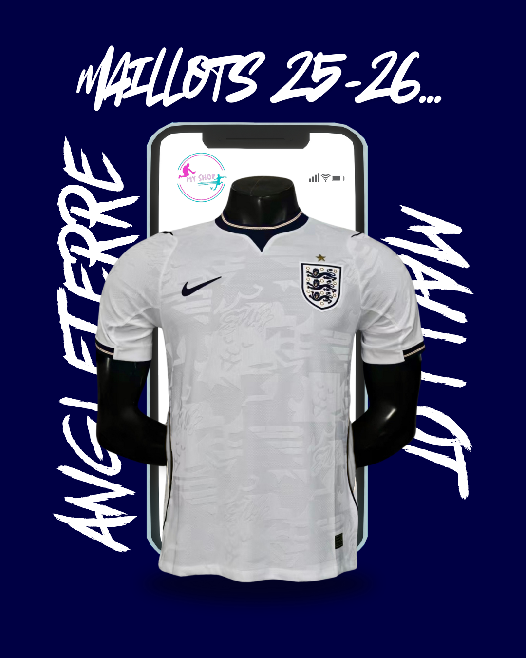 Maillot Angleterre
