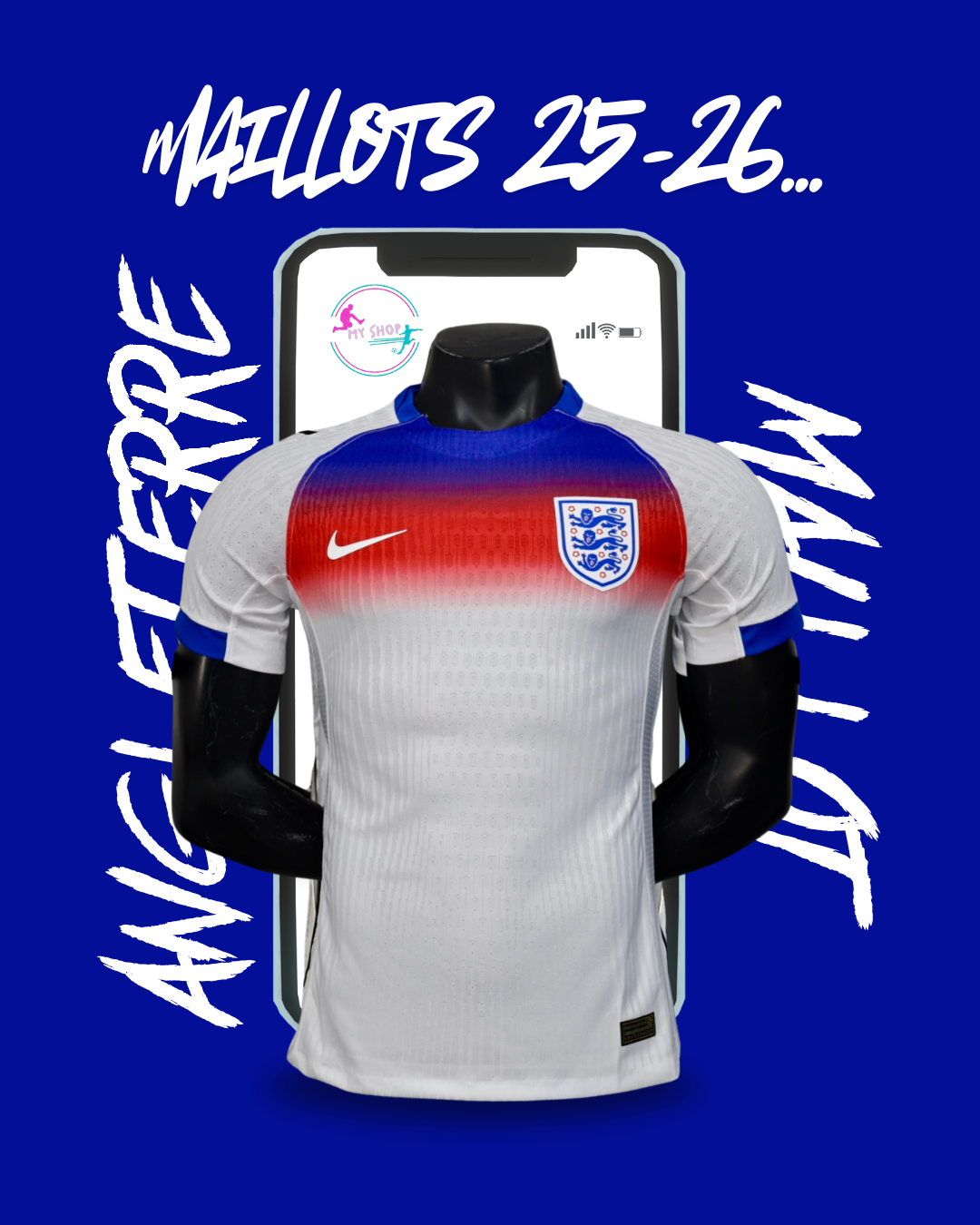 Maillot Angleterre exterieur