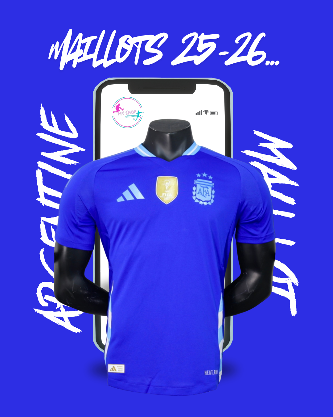 Maillot Argentine exterieur