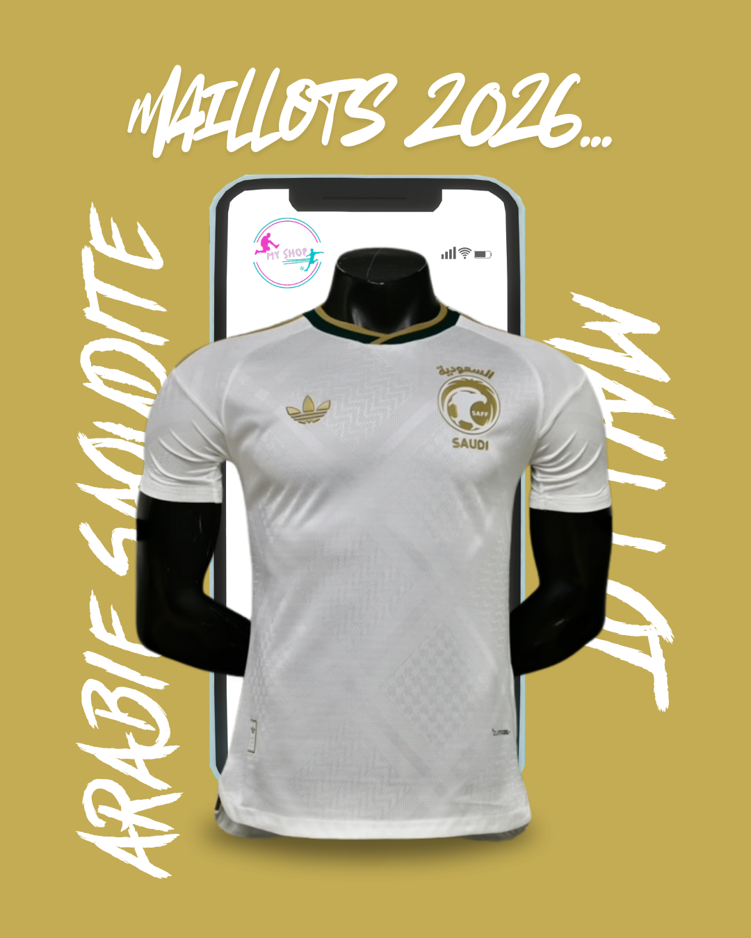 Maillot Arabie saoudite exterieur