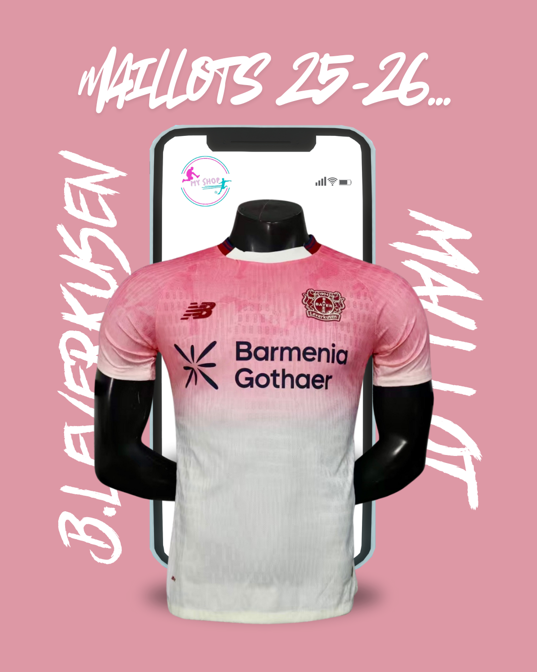 Maillot Bayern Leverkusen exterieur