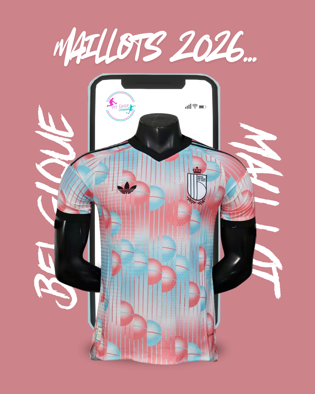 Maillot Belgique exterieur