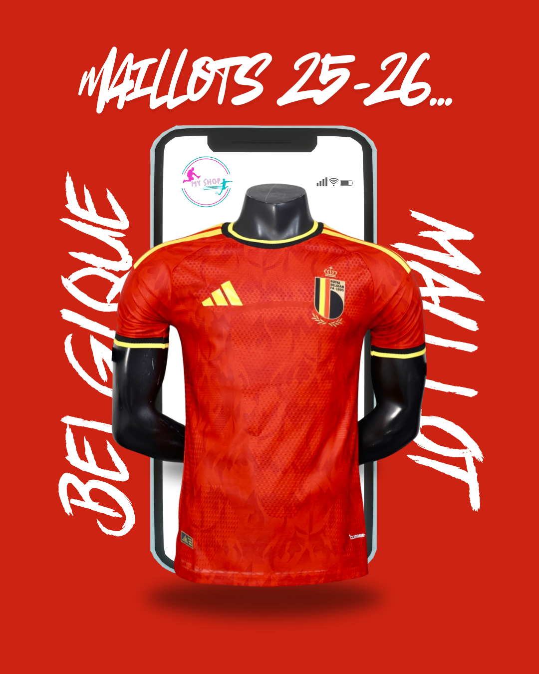Maillot Belgique