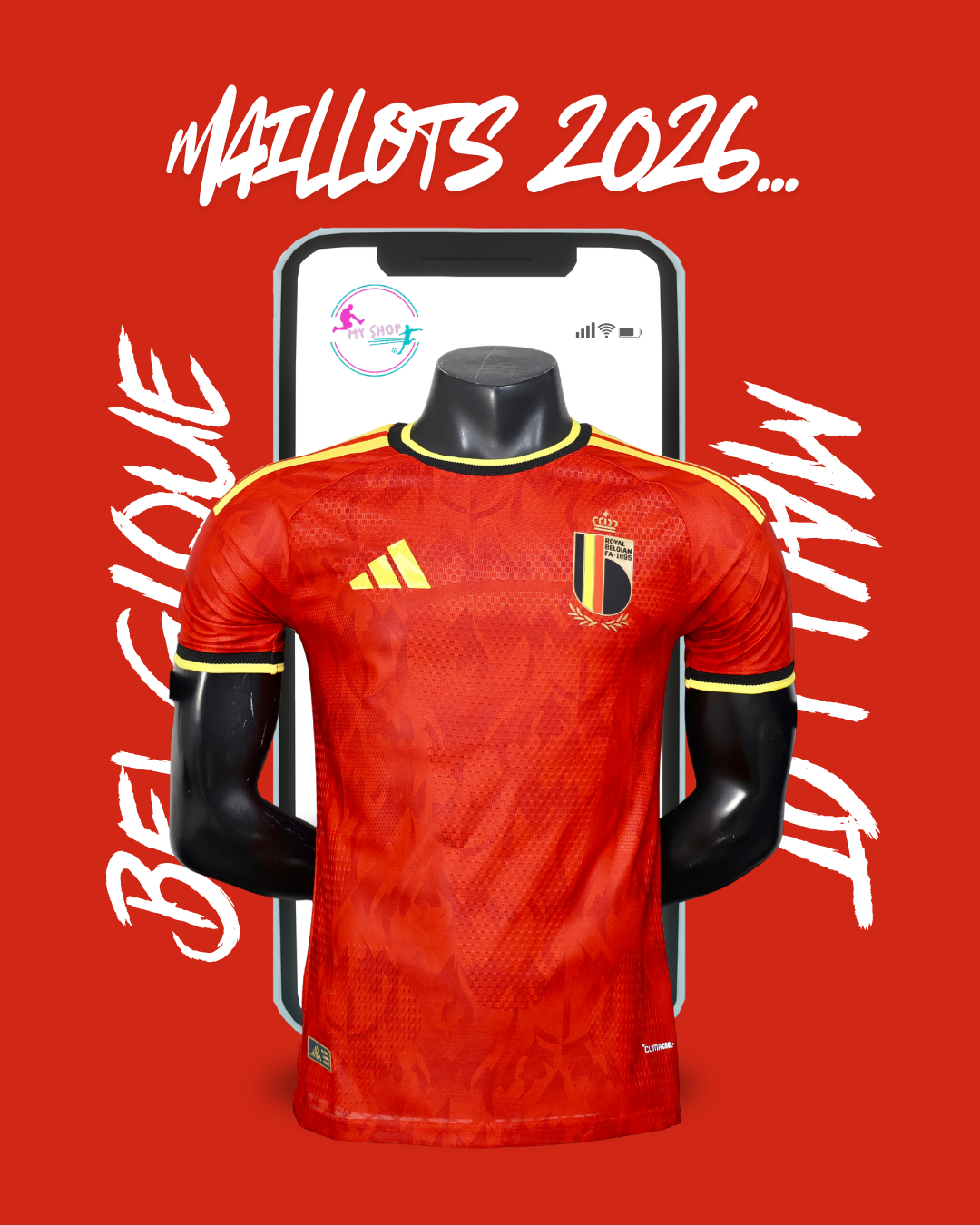 Maillot Belgique