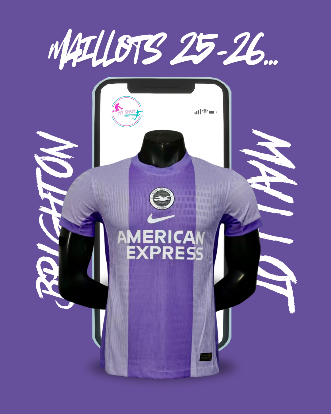 Maillot Brighton exterieur