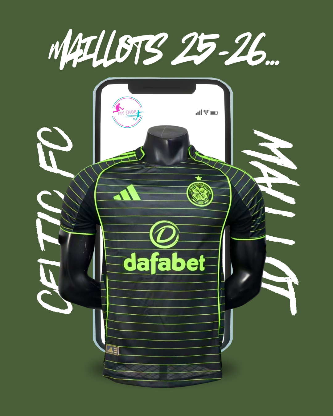 Maillot Celtic exterieur