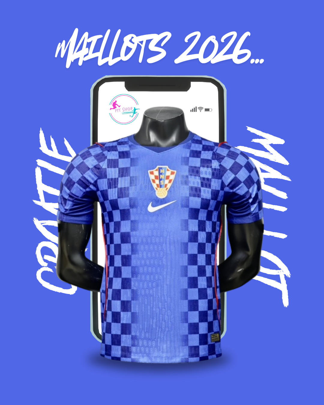 Maillot Croatie exterieur