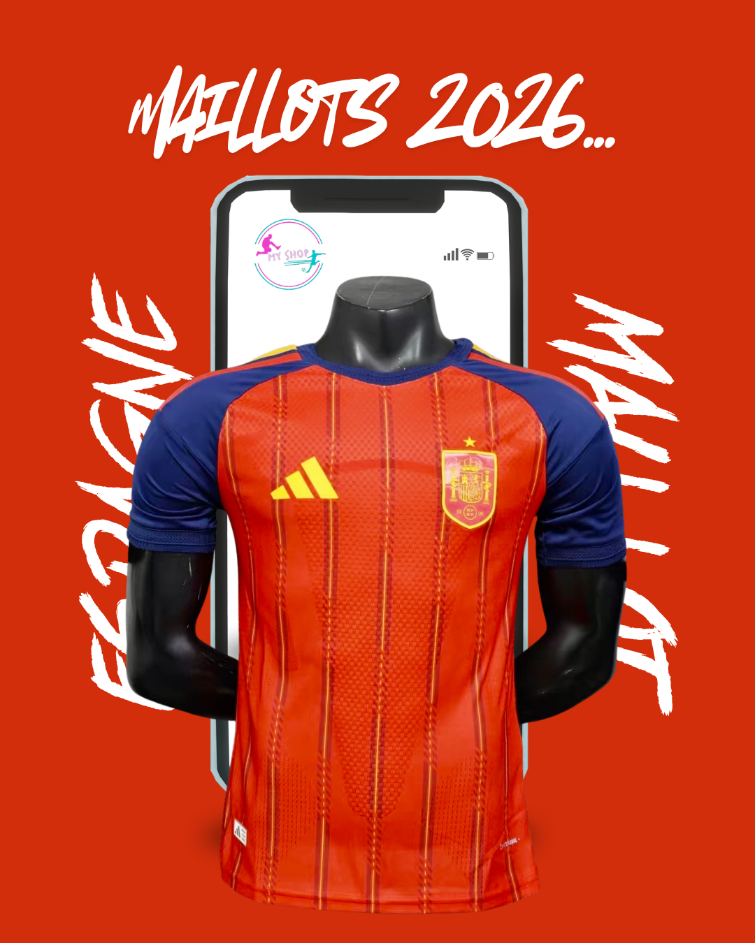 Maillot Espagne