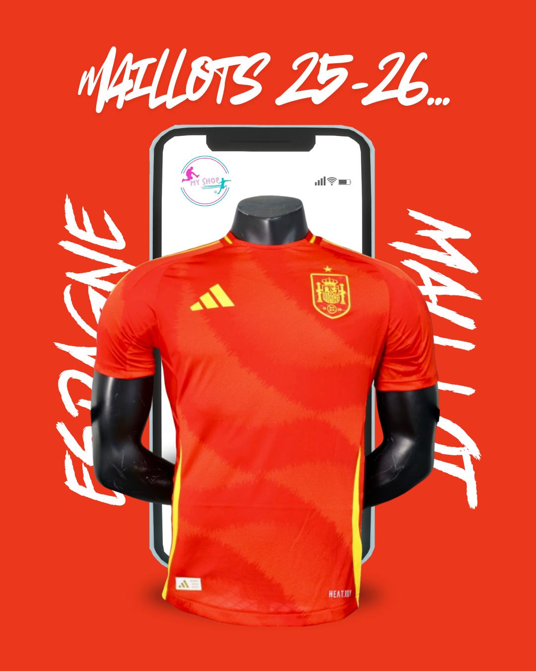 Maillot Espagne