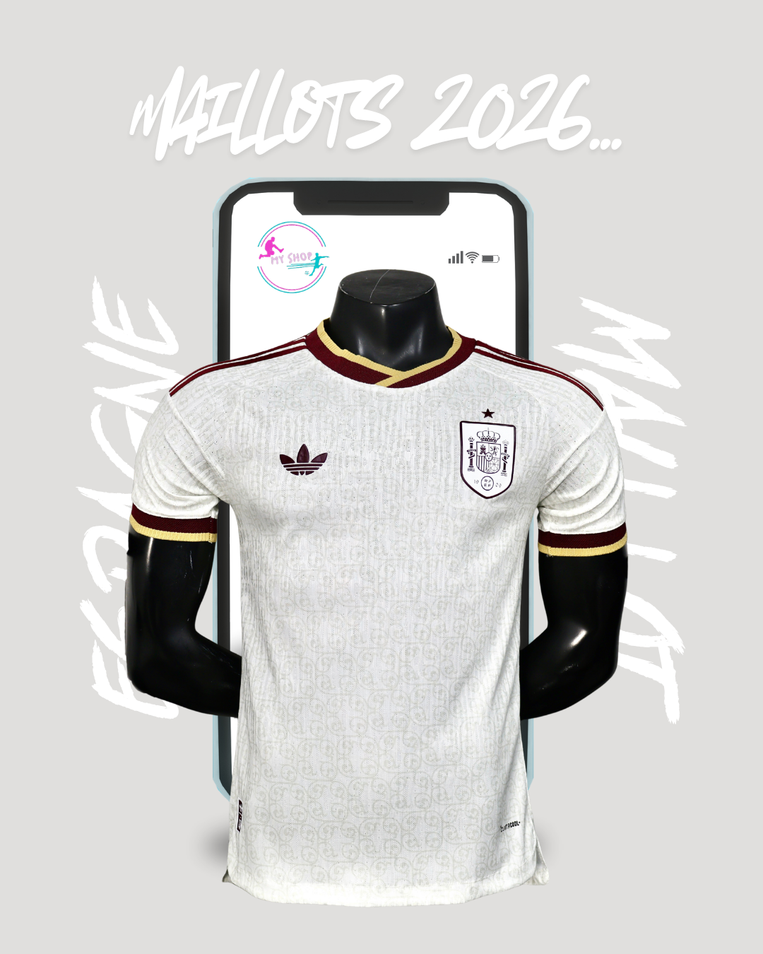 Maillot Espagne exterieur