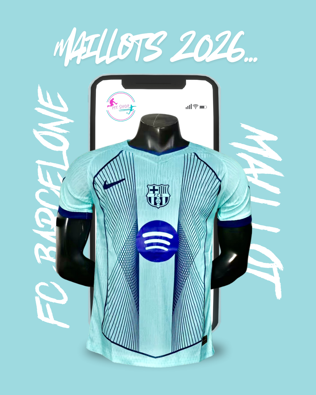 Maillot FC Barcelone concept