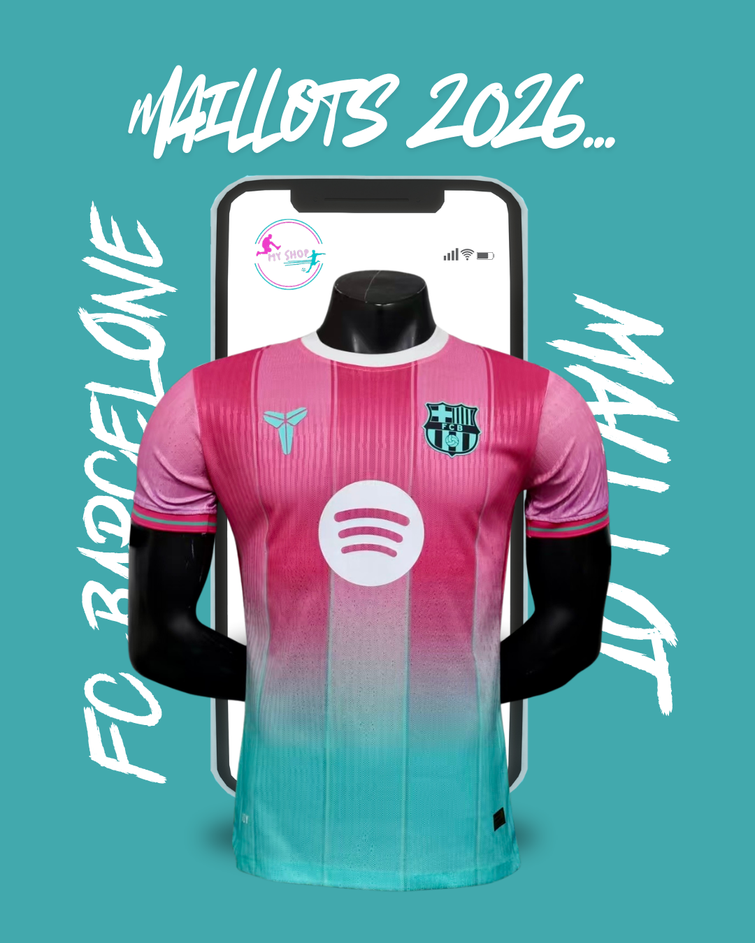 Maillot FC Barcelone concept