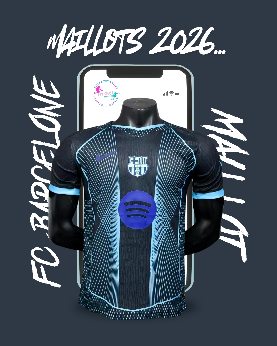 Maillot FC Barcelone concept