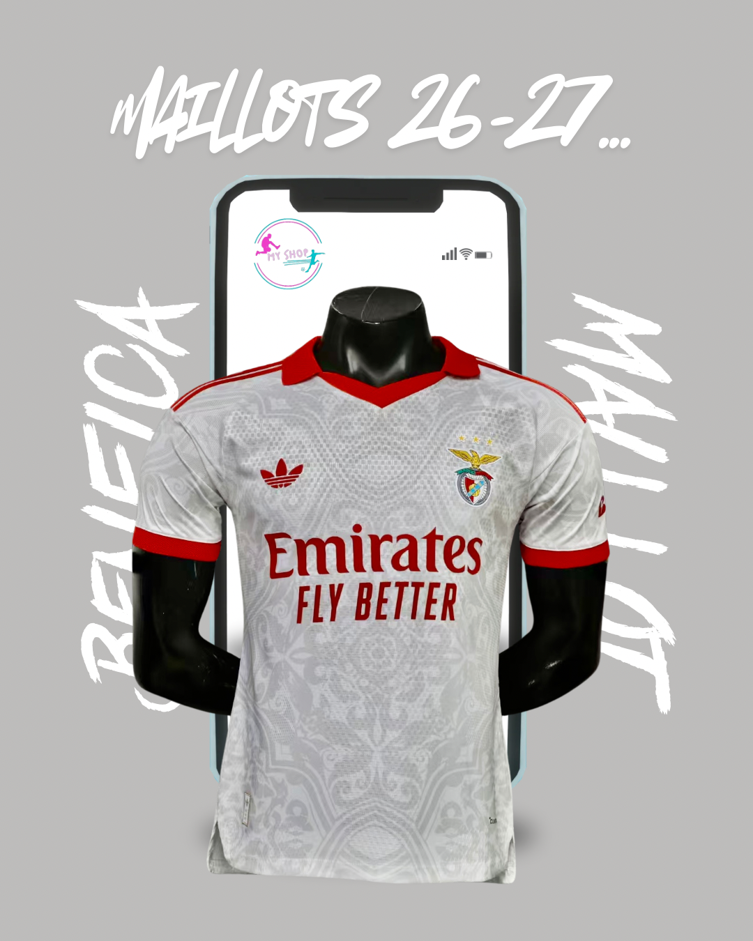 Maillot Benfica Extérieur