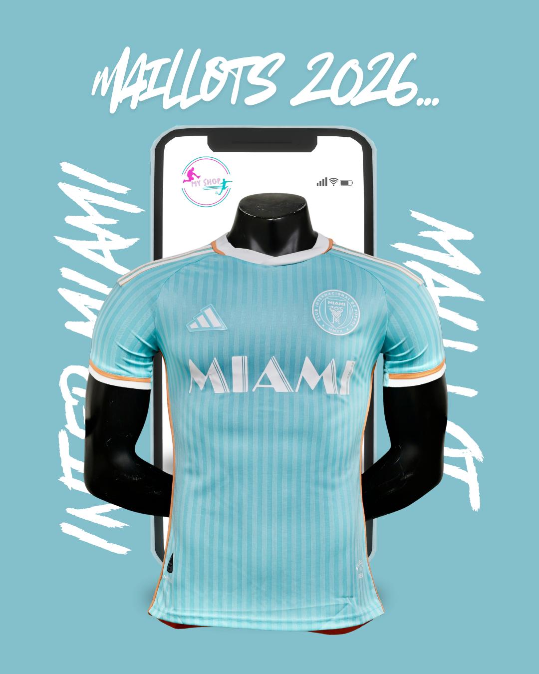 Maillot inter miami thrid