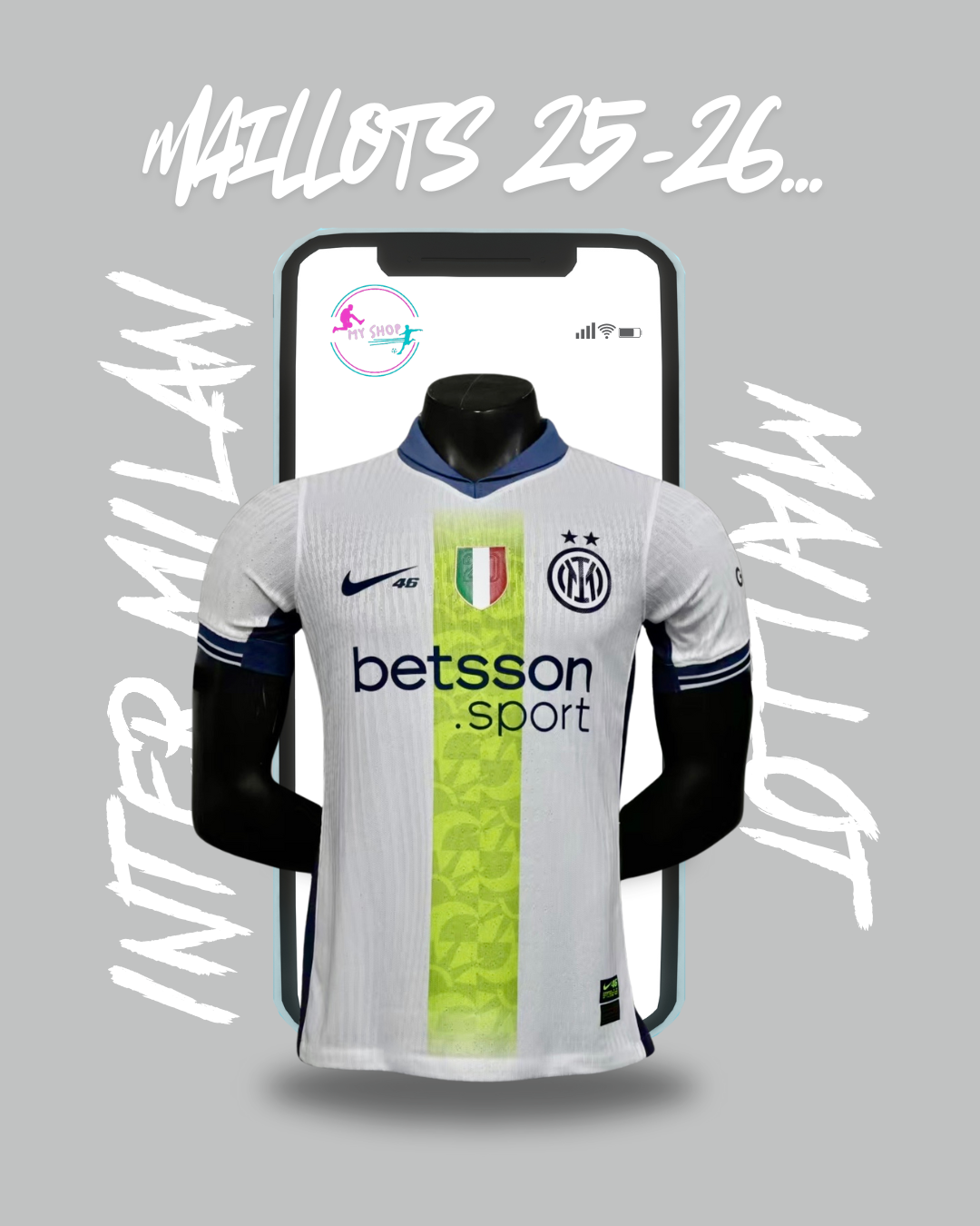 Maillot Inter Milan exterieur
