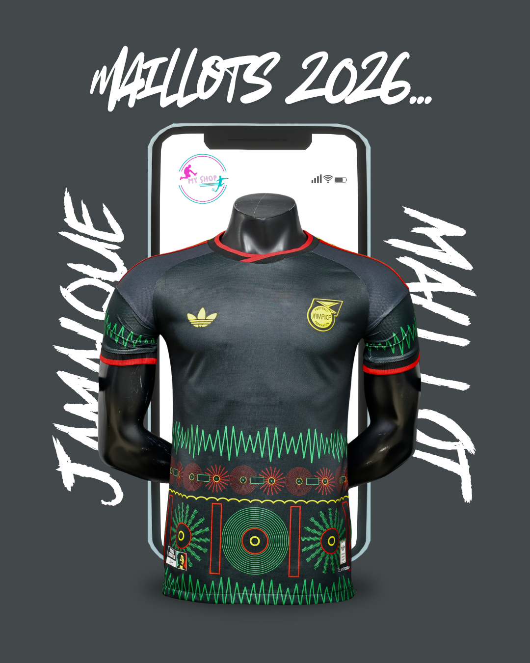 Maillot jamaique