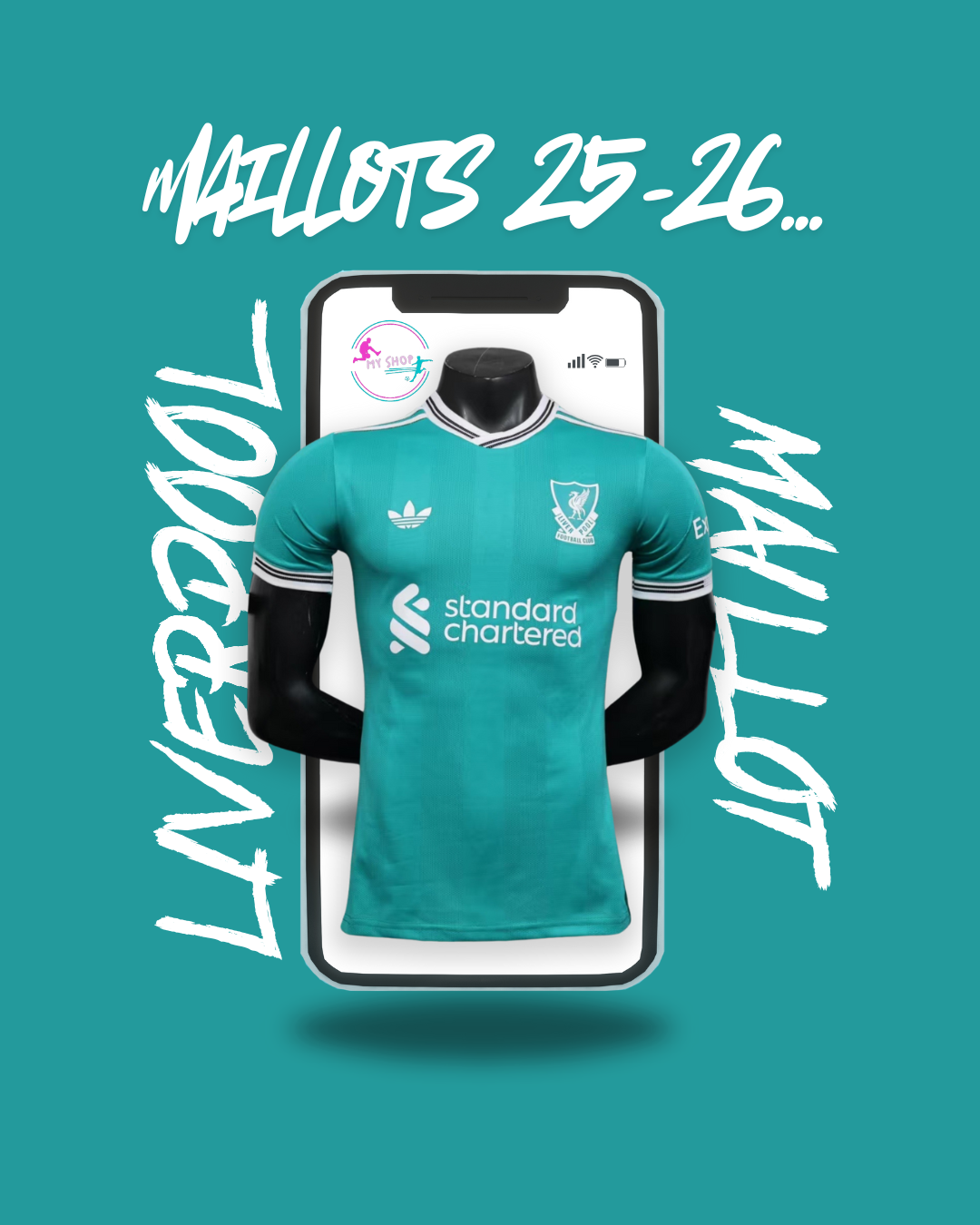 Maillot Liverpool thrid
