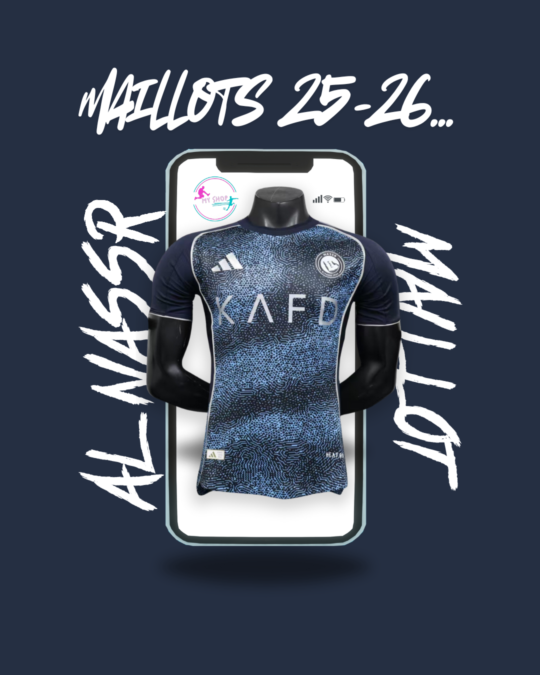 Maillot Al Nassr exterieur