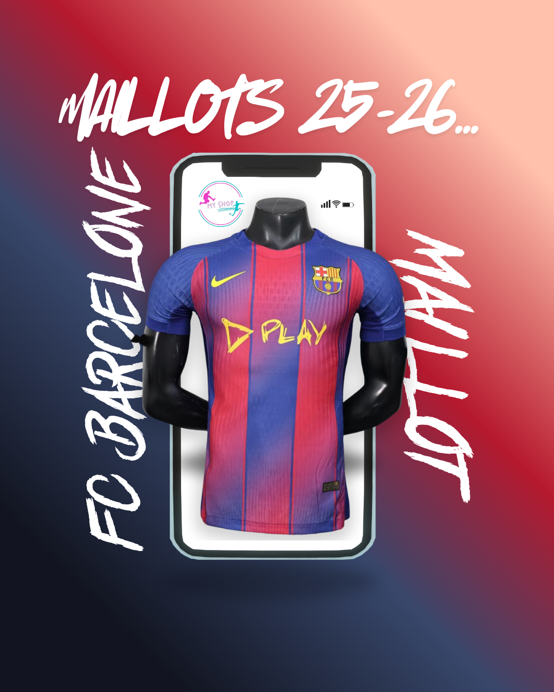 Maillot FC Barcelone Play