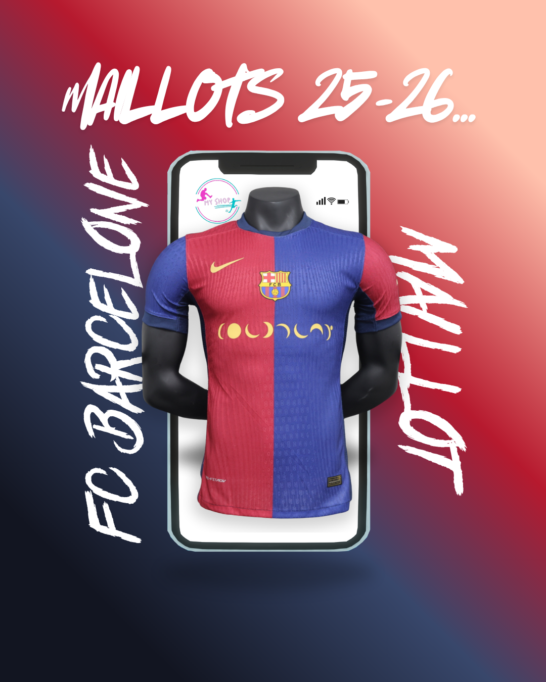 Maillot FC Barcelone spotify