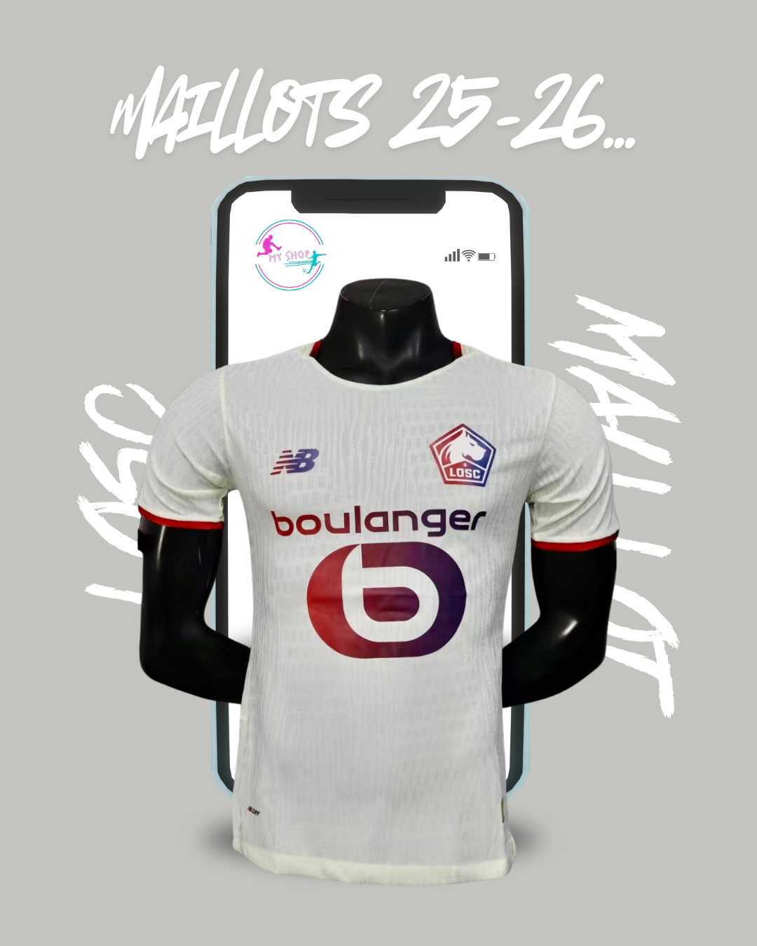 Maillot Lille exterieur