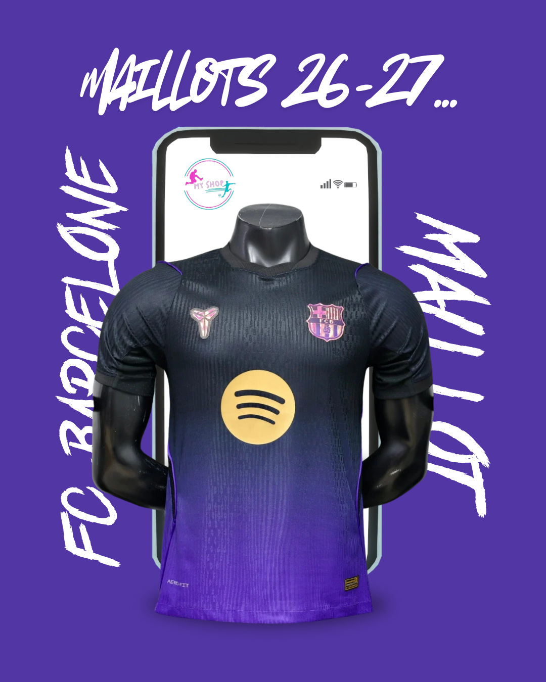 Maillot FC Barcelone x Kobe Bryant