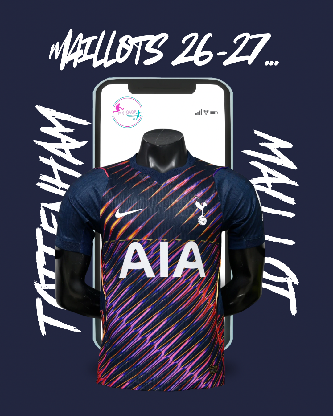 Maillot Tottenham exterieur