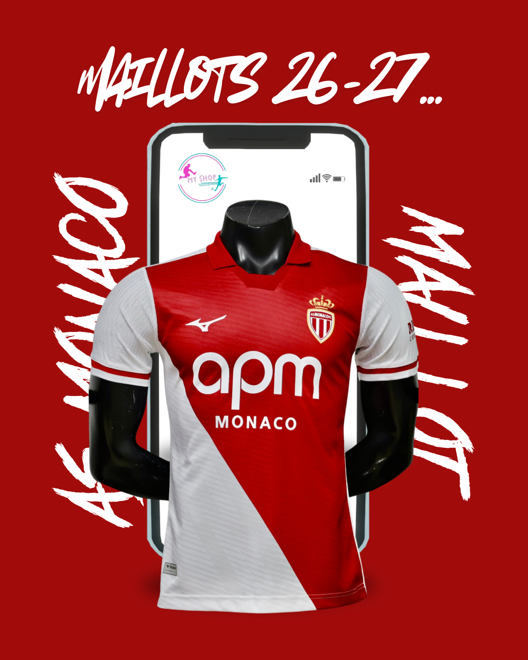 Maillot As Monaco