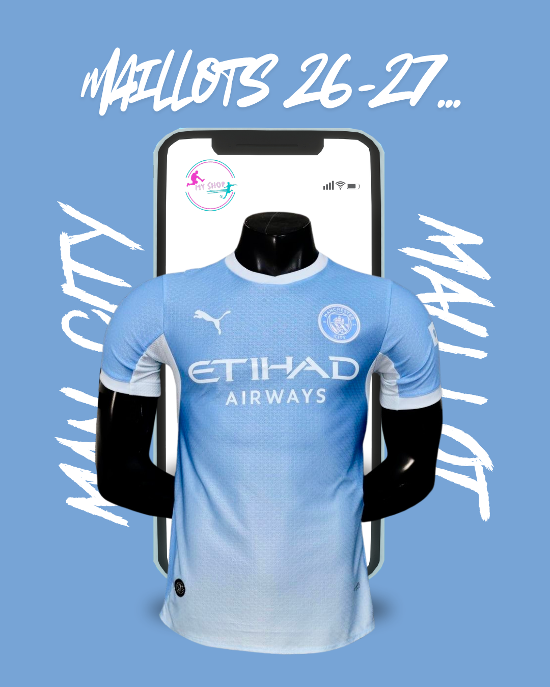 Maillot Man City