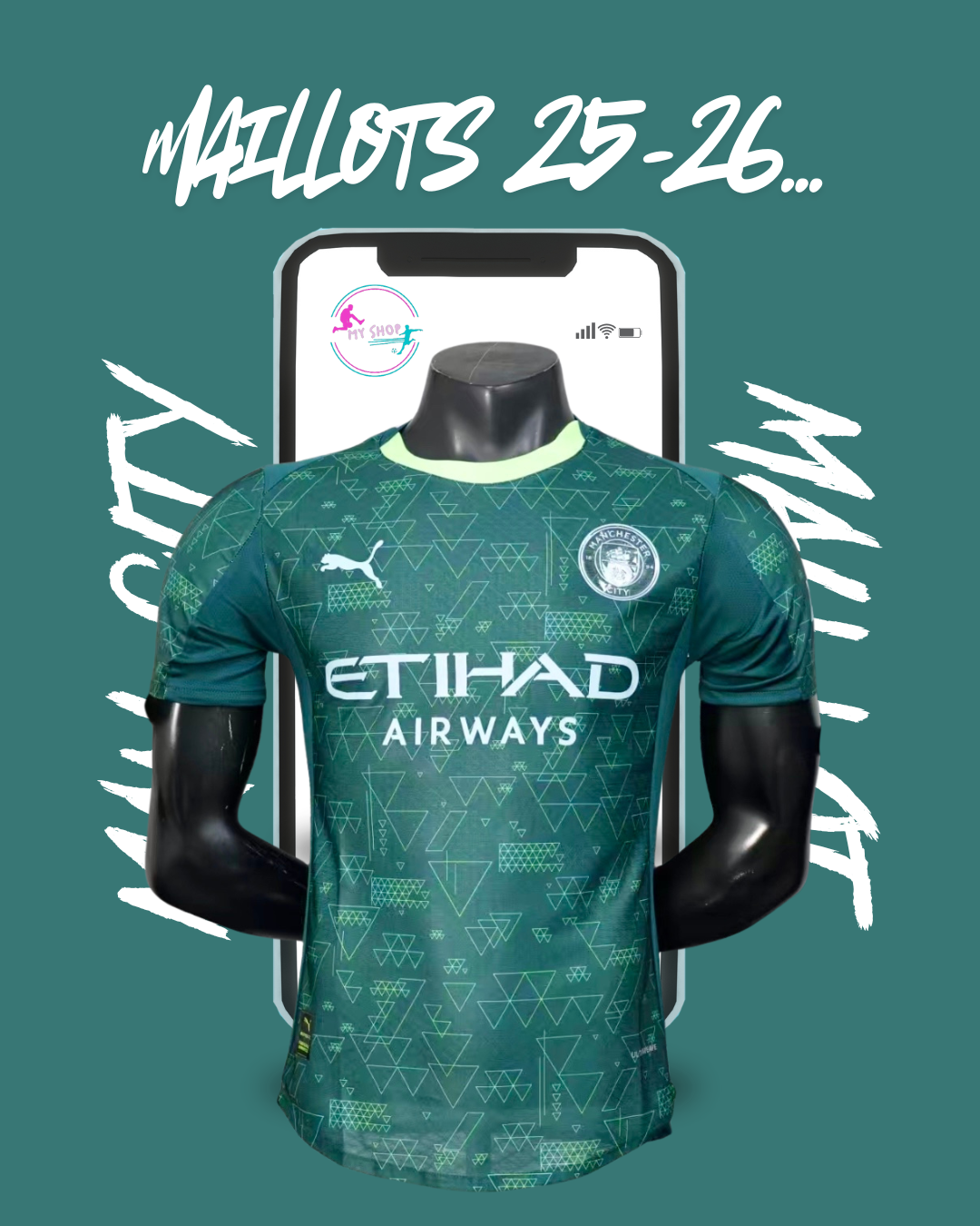 Maillot Man City EA Sport