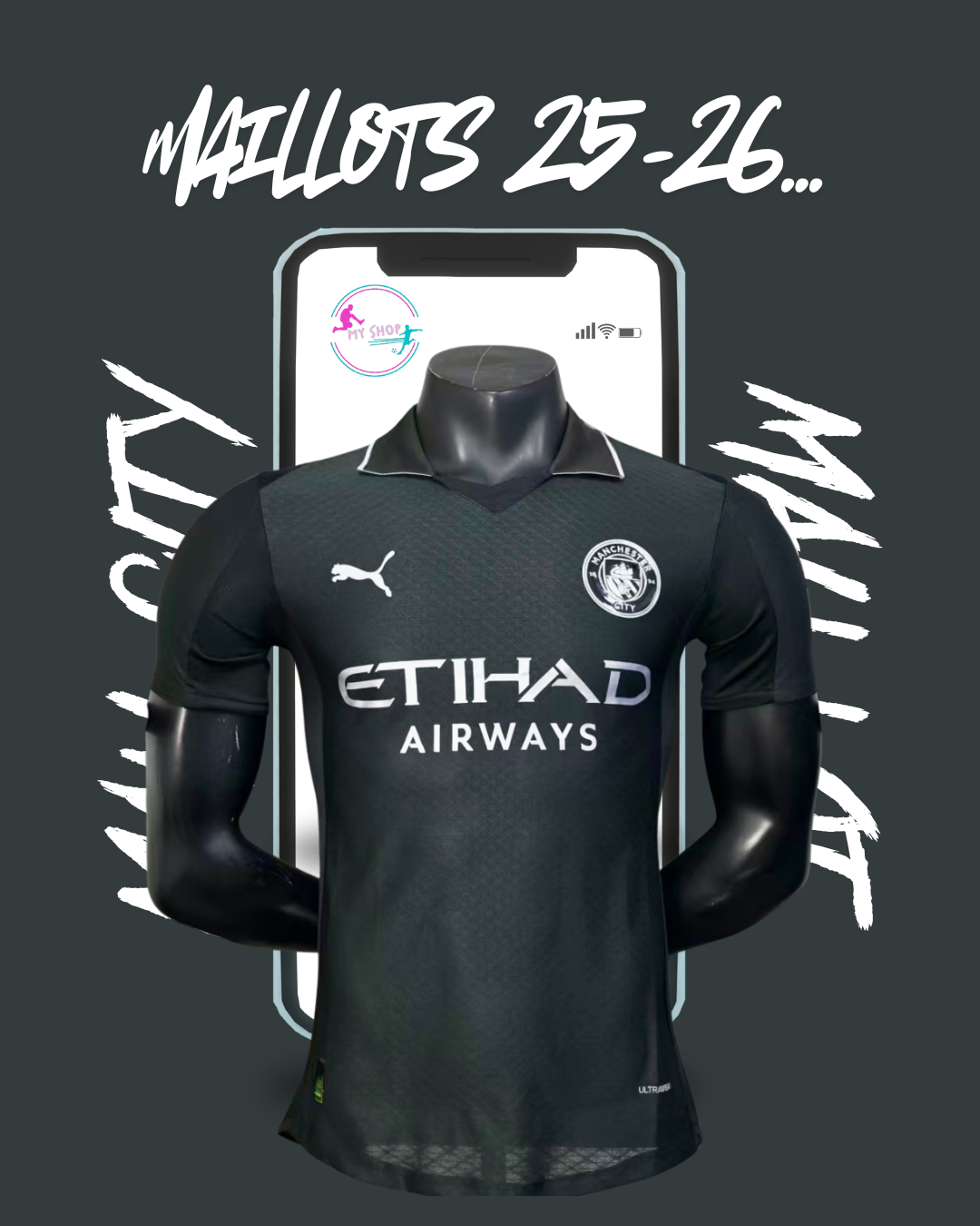 Maillot Man City exterieur
