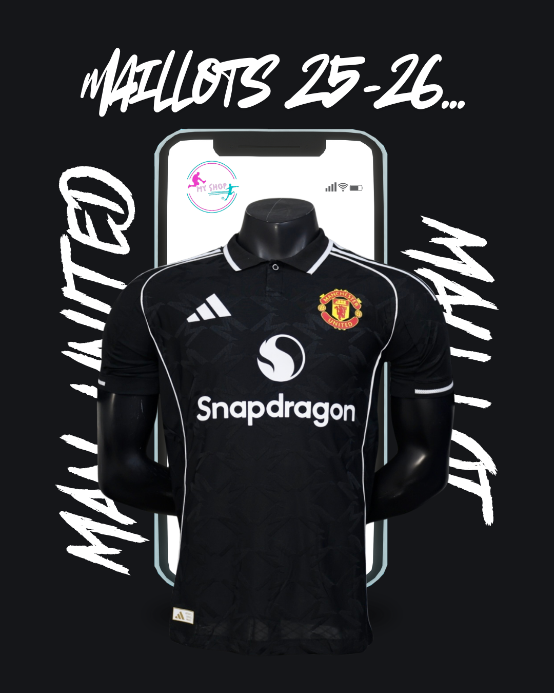 Maillot Man United Gardien