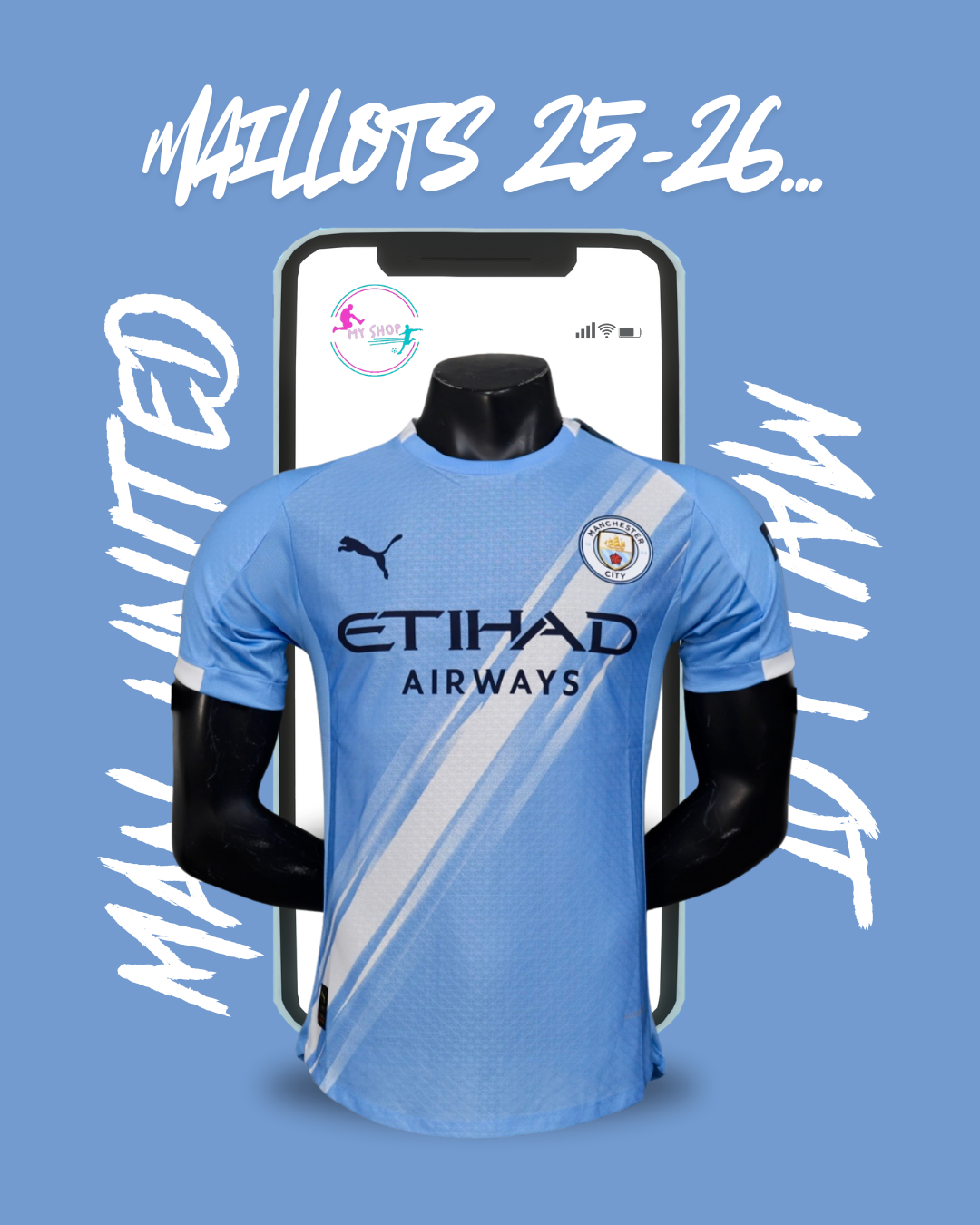 Maillot Man City