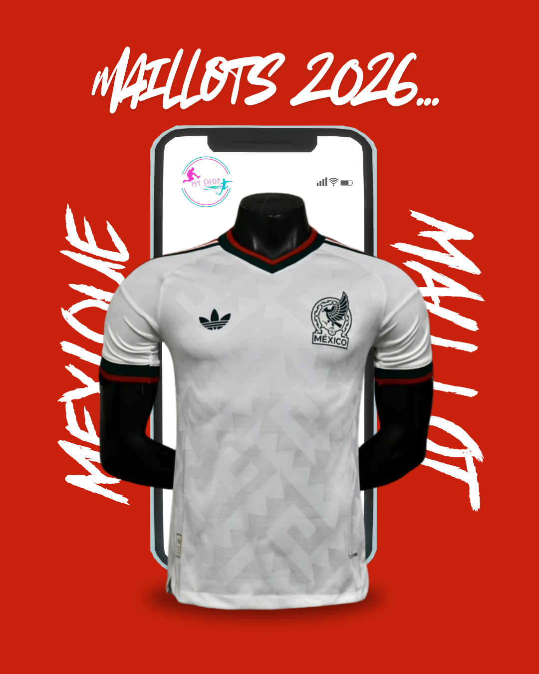 Maillot Mexique exterieur