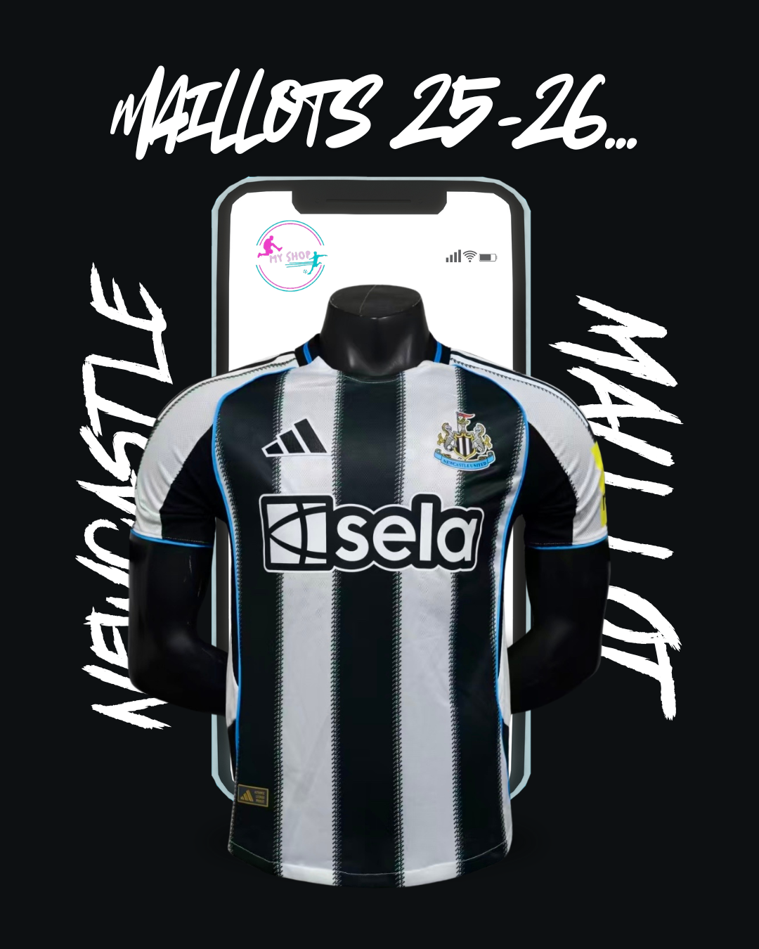 Maillot Newcastle