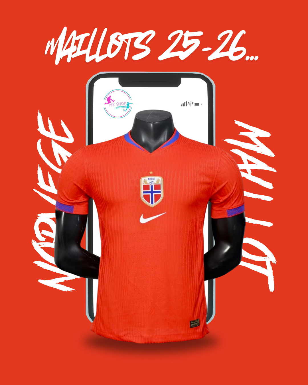 Maillot Norvege