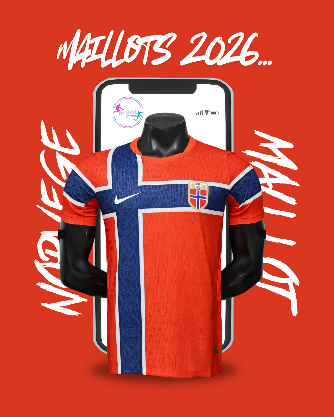 Maillot Norvege