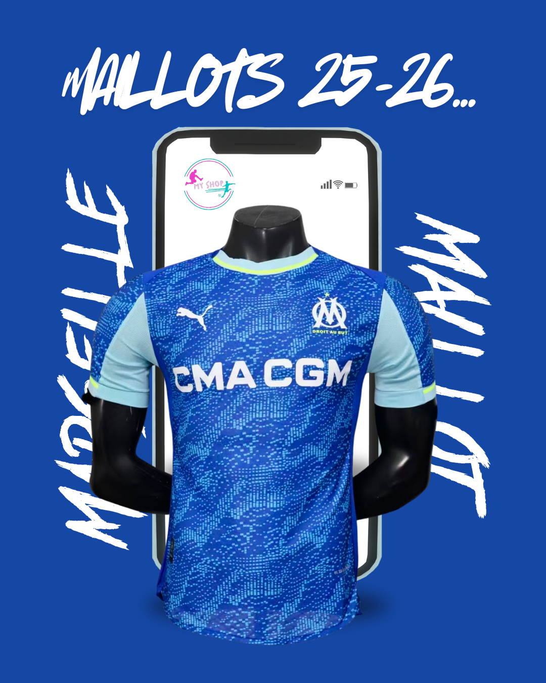 Maillot OM thrid