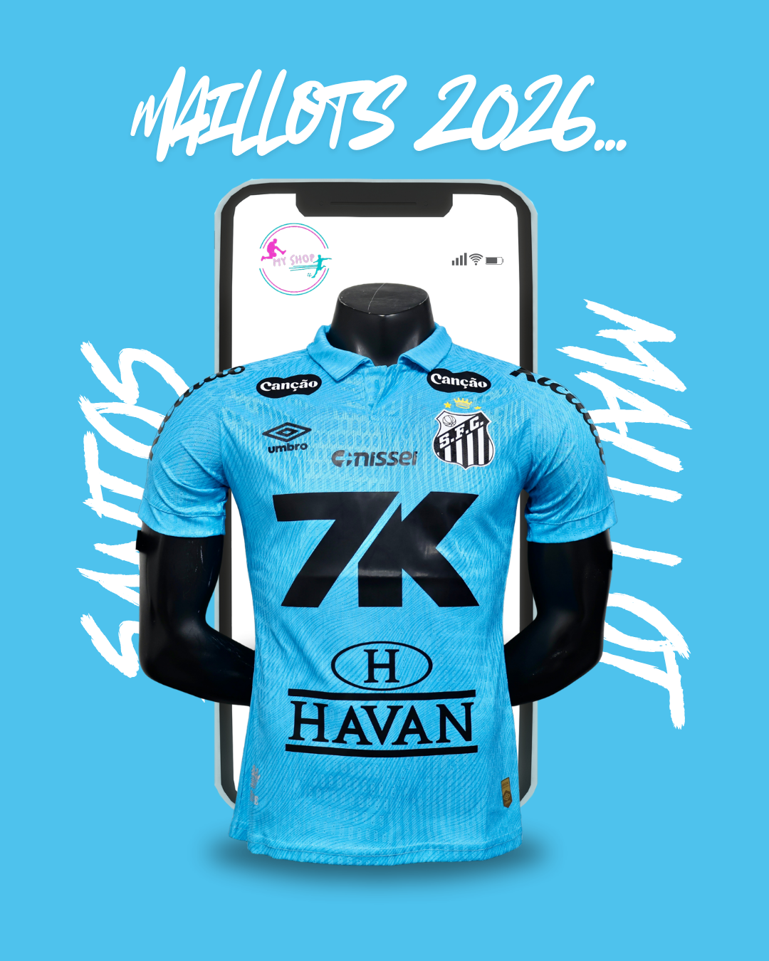 Maillot Santos Fc