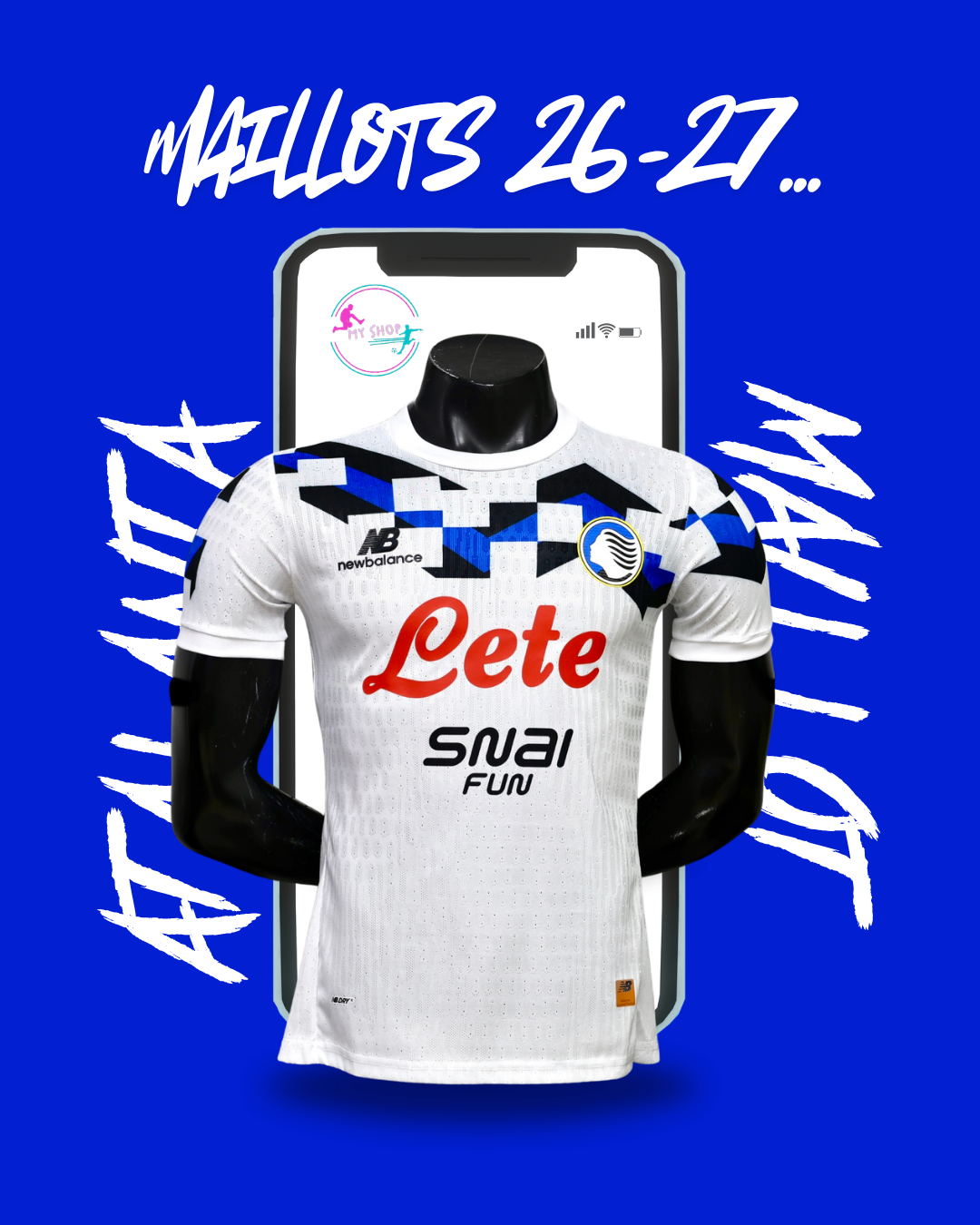 Maillot Atalanta exterieur