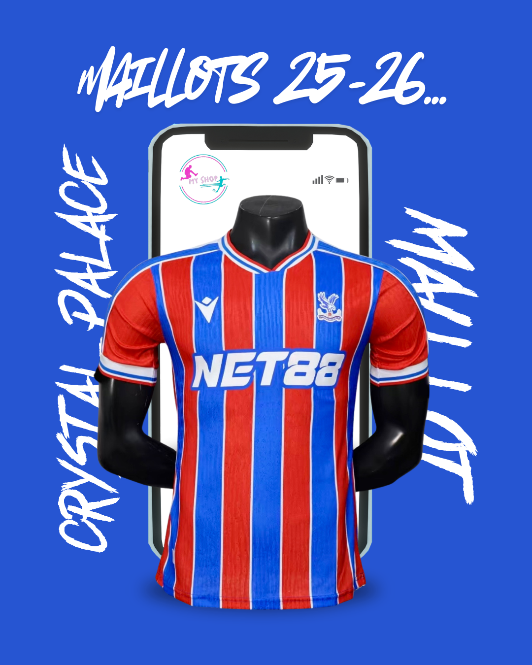 Maillot Crystal Palace exterieur
